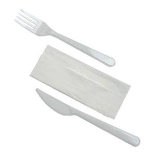Bis Posate | Forchetta, Coltello, Tovagliolo